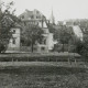 Stadtarchiv Weimar, 60 10-5/24, Blick vom Karl-August-Platz mit Grünanlage auf die Straße "Am Asbach"