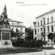 Stadtarchiv Weimar, 60 10-5/25, Blick auf den Watzdorf-Platz mit Kriegerdenkmal