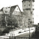 Stadtarchiv Weimar, 60 10-5/25, Blick von der oberen Friedrich-Ebert-Straße auf die Bahnstraße