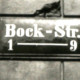 Stadtarchiv Weimar, 60 10-5/26, Straßenschild "Bock-Str."