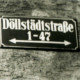 Stadtarchiv Weimar, 60 10-5/26, Straßenschild "Döllstädtstraße"