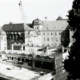 Stadtarchiv Weimar, 60 10-5/26, Blick auf die Baustelle für die Turnhalle/Meyerstraße