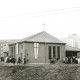 Stadtarchiv Weimar, 60 10-5/29, Blick zum Evangelischen Gemeindezentrum "Paul Schneider" in Weimar-West