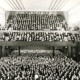 Stadtarchiv Weimar, 60 10-5/30 Bd.2, Blick von der Bühne in den Großen Saal der Weimarhalle