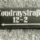 Stadtarchiv Weimar, 60 10-5/31 Bd.1, Straßenschild "Coudraystraße"