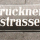 Stadtarchiv Weimar, 60 10-5/32, Straßenschild "Bruckner-straße"