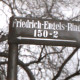 Stadtarchiv Weimar, 60 10-5/32, Straßenschild "Friedrich-Engels-Ring"