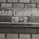 Stadtarchiv Weimar, 60 10/5-32, Straßenschild "Abraham-Lincoln-Straße"