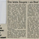 Stadtarchiv Weimar, 60 10/5-33, Zeitungsartikel über Familie Thomas Müntzers