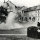 Stadtarchiv Weimar, 60 10-5/4, Blick vom Burgplatz in die Vorwerkgasse/links Schloßgasse