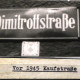 Stadtarchiv Weimar, 60 10-5/5, Straßenschild "Dimitroffstraße"