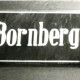 Stadtarchiv Weimar, 60 10-5/5, Straßenschild "Bornberg"