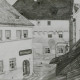 Stadtarchiv Weimar, 60 10-5/9, Blick auf die Geleitstraße (Zeichnung v. unbekannt)