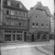 Stadtmuseum Weimar, Eichhorn 355 (K I 055c A), Blick aus Richtung Markt auf die Häuser Marktstraße 2 (Löschhaus) und 4