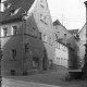 Stadtmuseum Weimar, Eichhorn 651 (K II 046 A), Blick aus der Geleitstraße auf das »Geleithaus« und Scherfgasse