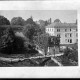 Stadtarchiv Weimar, 60 14 Negativ 015, Blick von Viadukt auf die Fußgängerbrücke über den Asbach