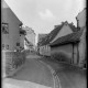 Stadtarchiv Weimar, 60 14 Negativ 201, Kleine Töpfergasse, Blick Richtung O